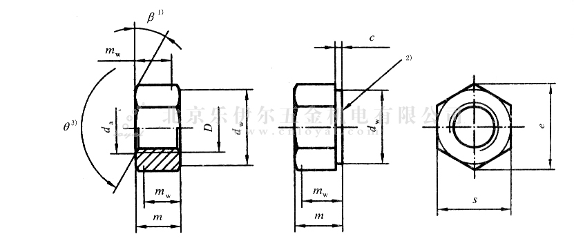 GB/T 6171-2000 1型六